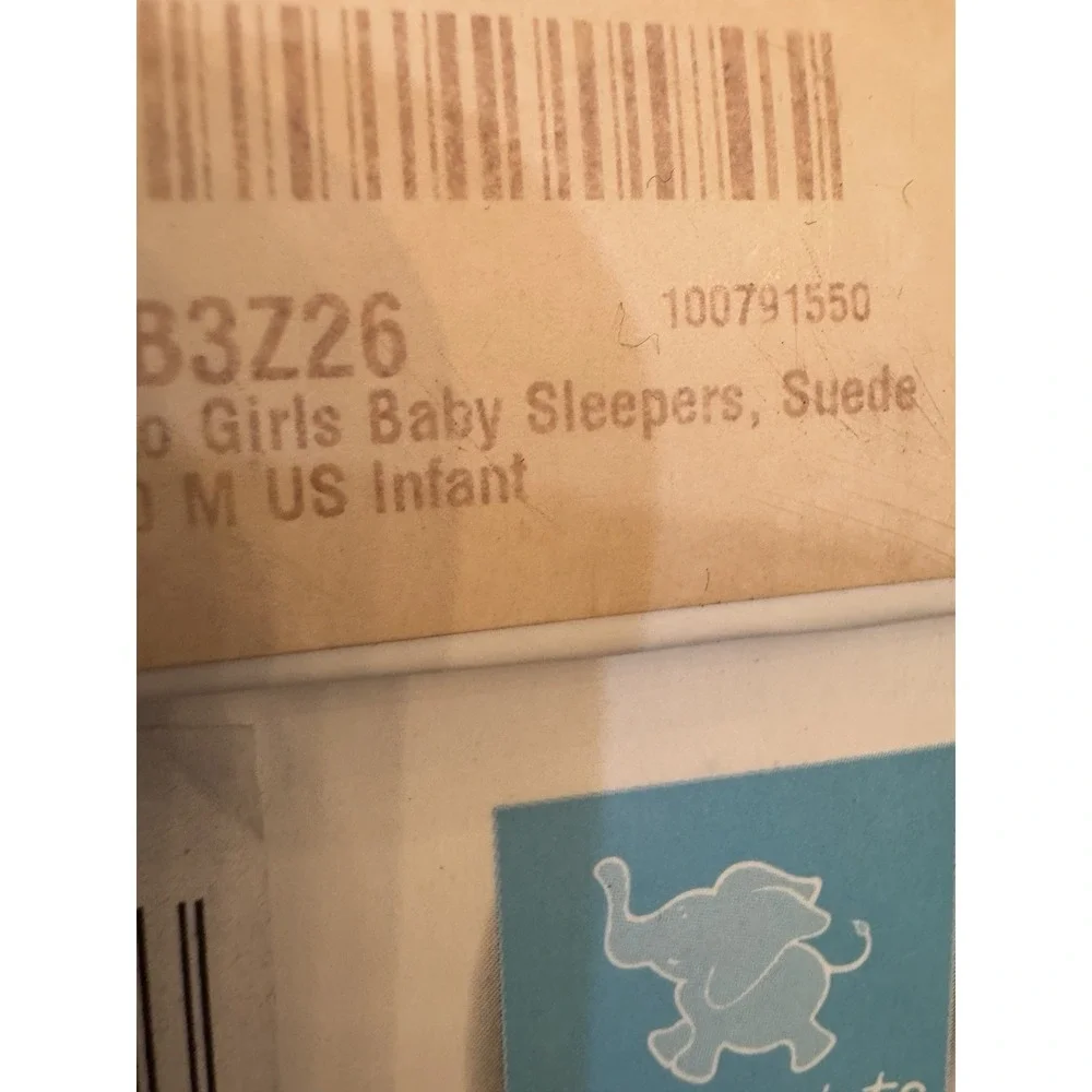 Elephantito Kids' Baby Slippers-K‎ Crib Shoe Suede Fuchsia Size 0M